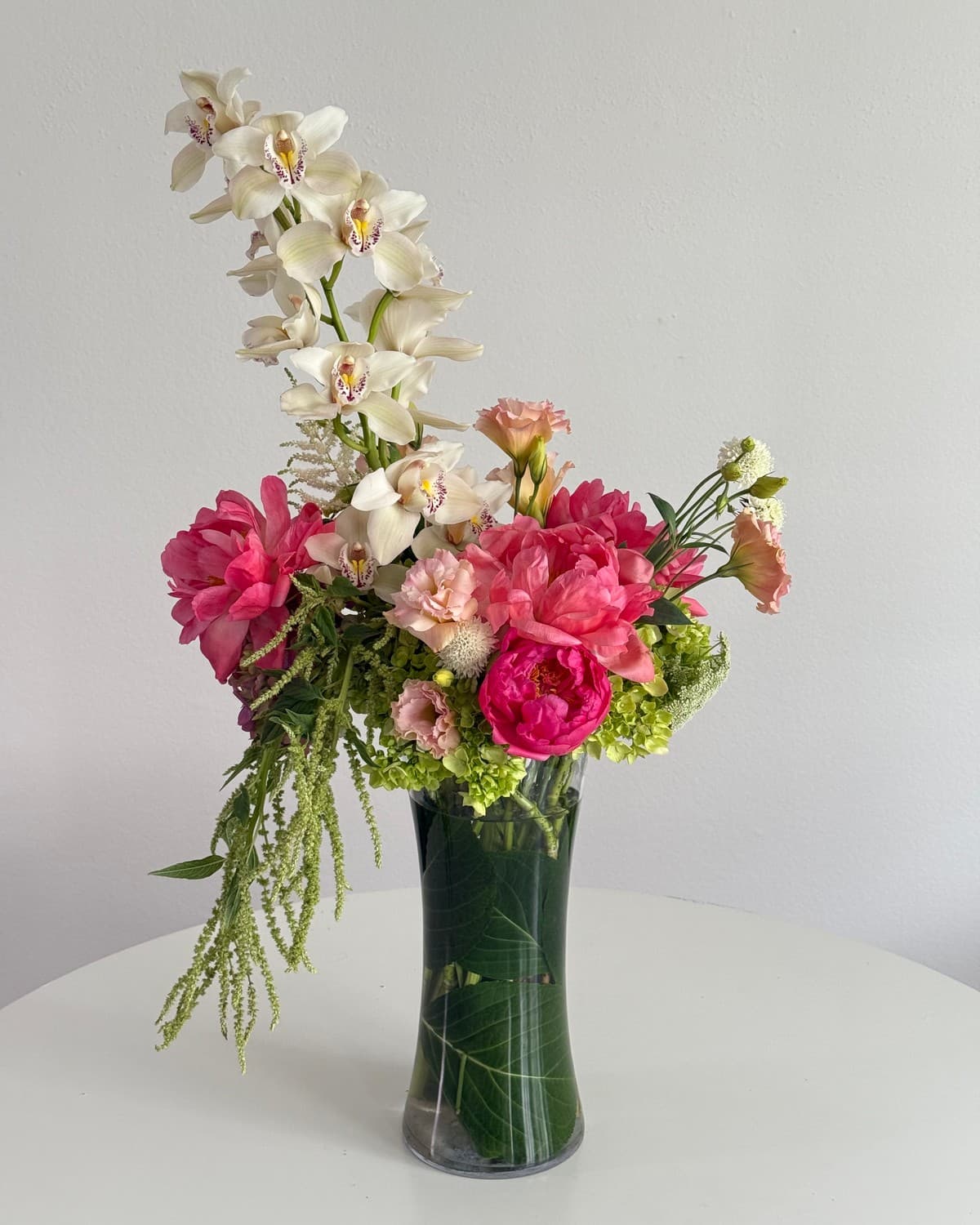 Pink Orchid Peony Garden